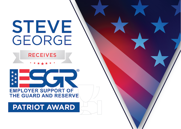 UTRS EVP Steve George Receives ESGR Patriot Award - UTRS | Thinking Forward