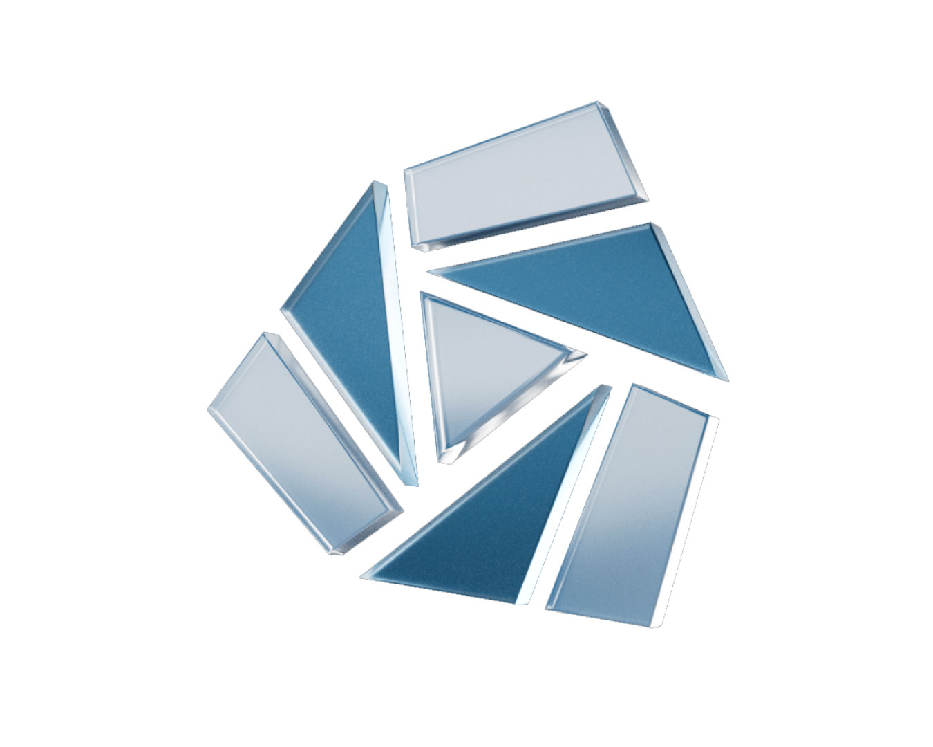 3D logo of the UTRS shield icon